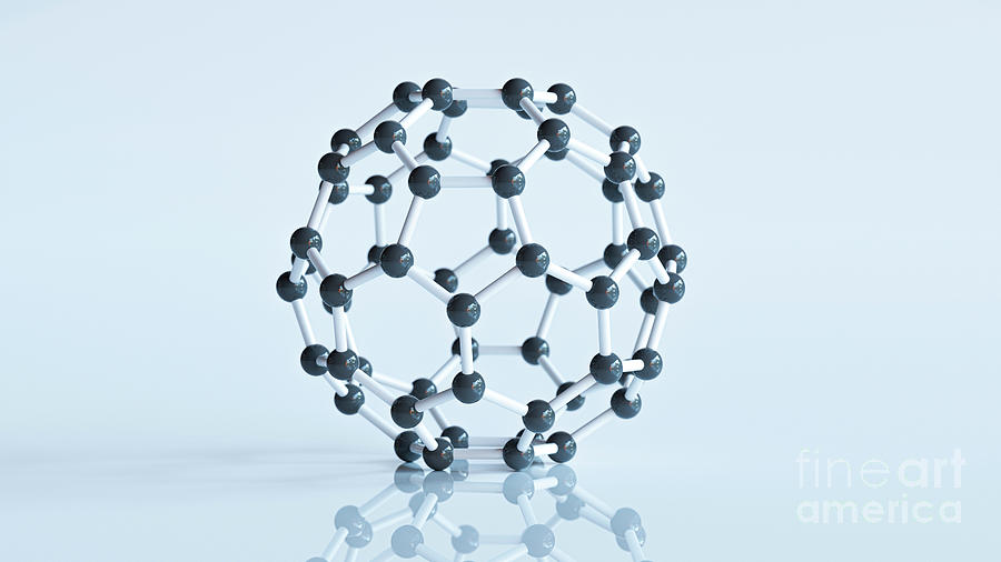 Fullerene Photograph by Thom Leach / Science Photo Library