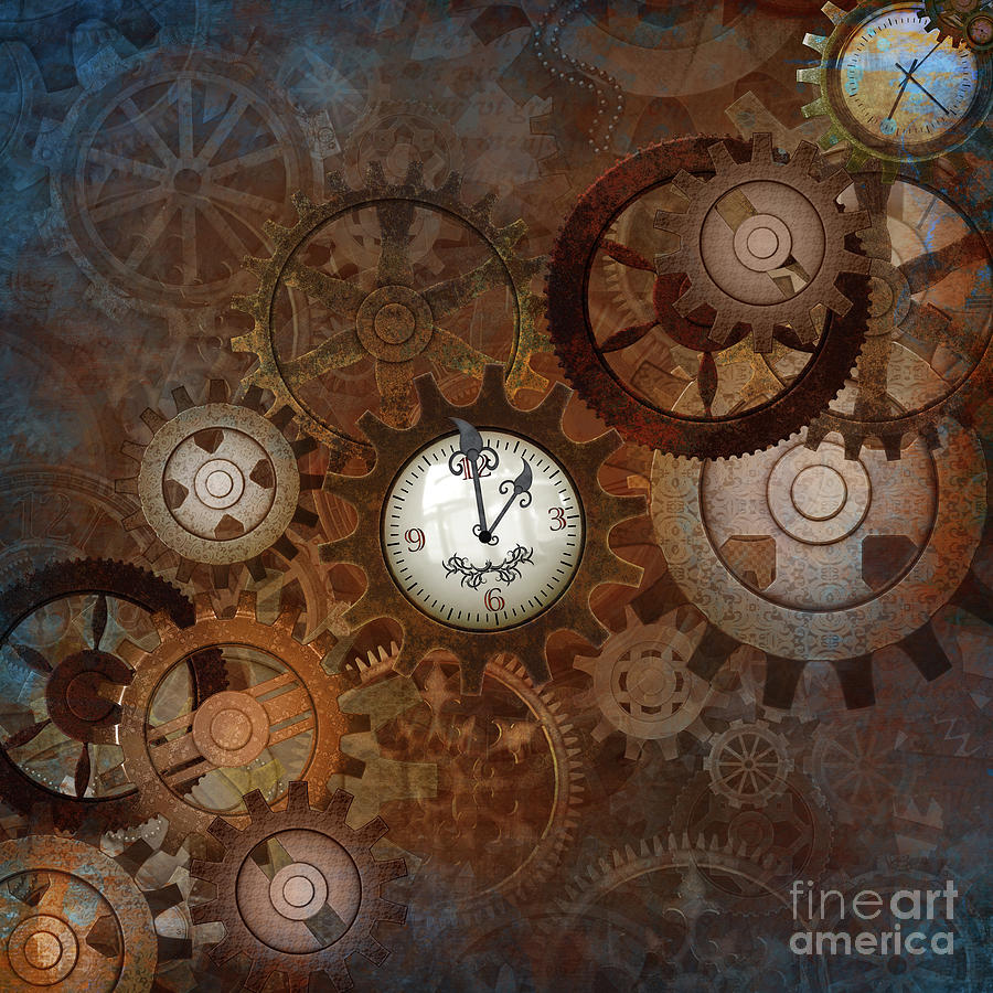 clockwork gears wallpaper