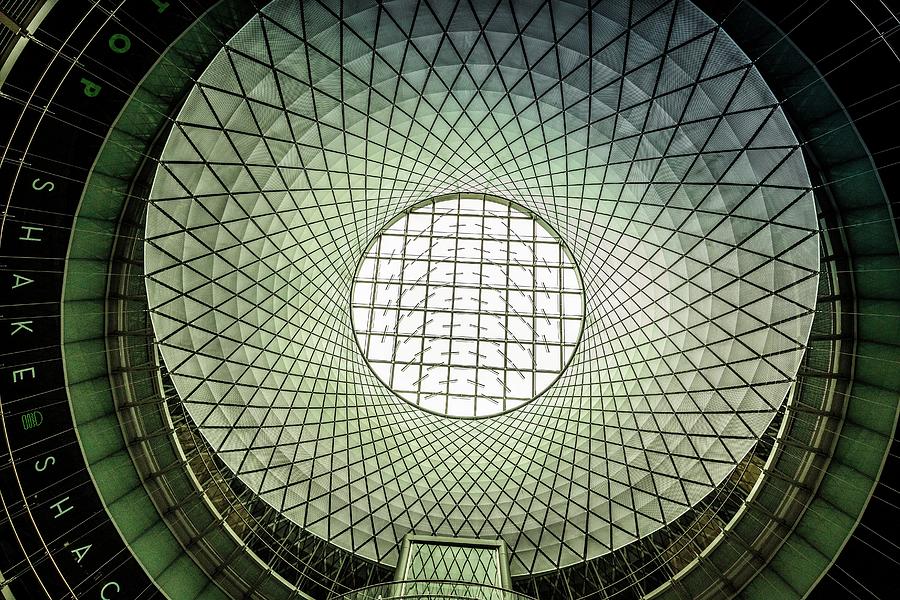 Fulton Center Ceiling, Nyc Digital Art by Antonino Bartuccio