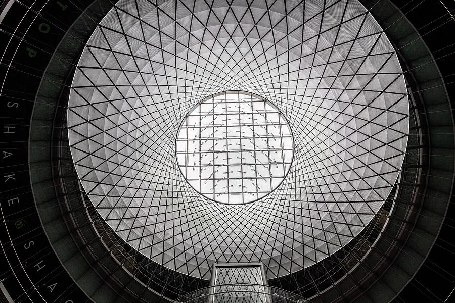 Fulton Center Skylight Photograph by Antonino Bartuccio