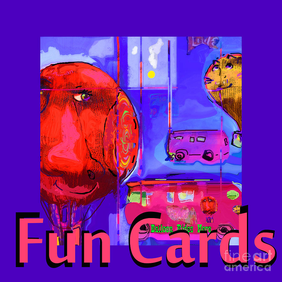 Fun Cards Digital Art by Zsanan Studio