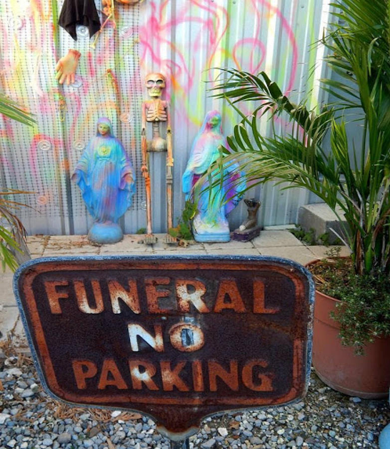 Funeral No Parking In New Orlenas Photograph by Michael Hoard