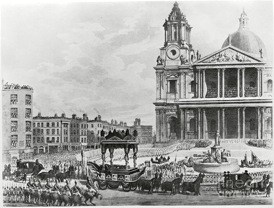 Funeral Procession Of Lord Nelson Photograph by Bettmann