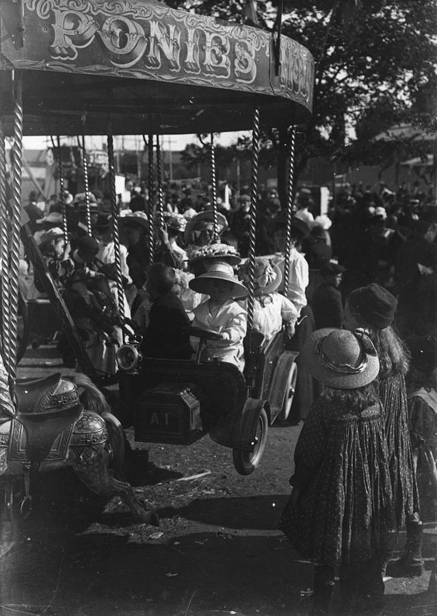 Funfair Photograph by Hulton Archive