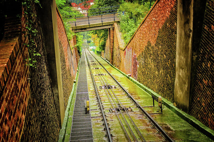 Funicular cable railway Photograph by Vivida Photo PC