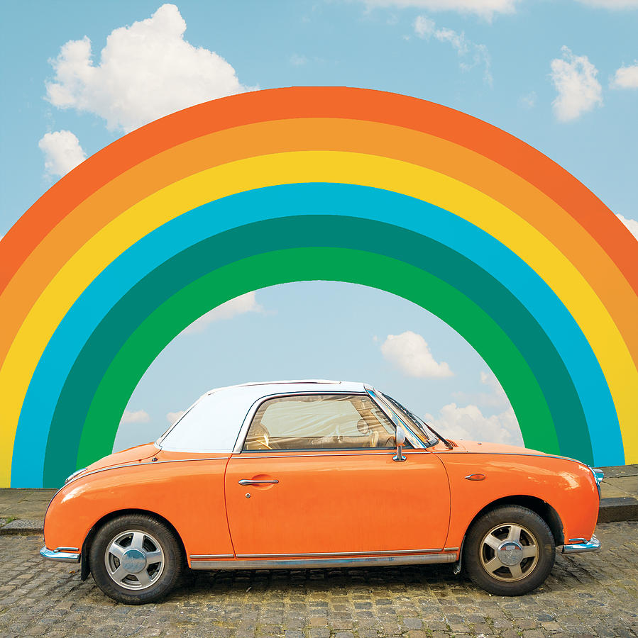 Funky rainbow ride by Gabor Estefan Funky rainbow ride by Gabor Estefan