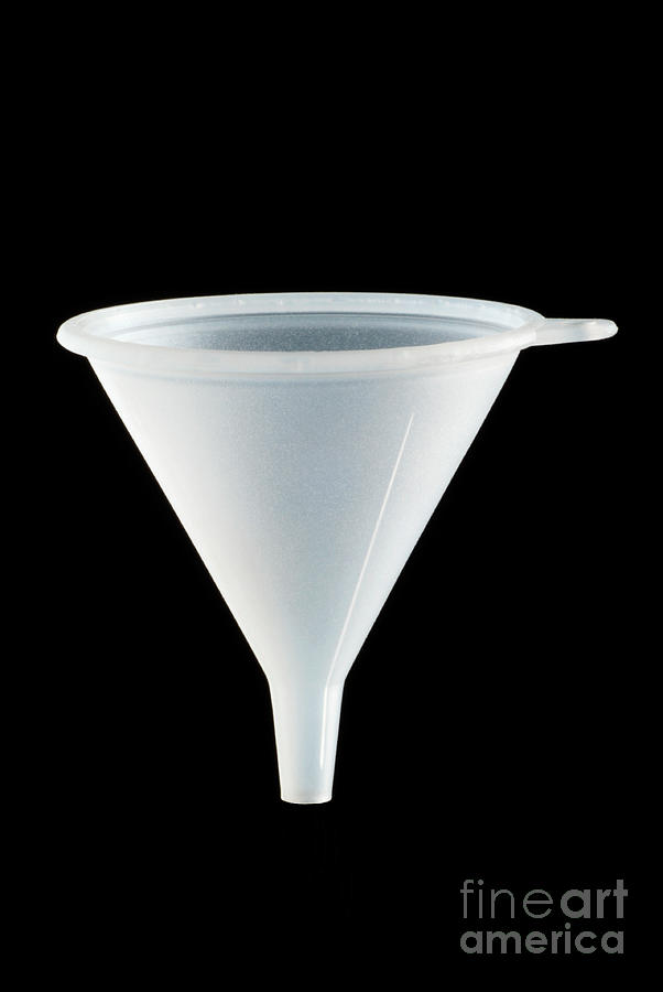 Funnel Photograph by Martyn F. Chillmaid/science Photo Library