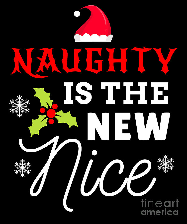 Funny Christmas Quote Xmas Tree Santa Claus Advent Digital Art by  TeeQueen2603 - Fine Art America