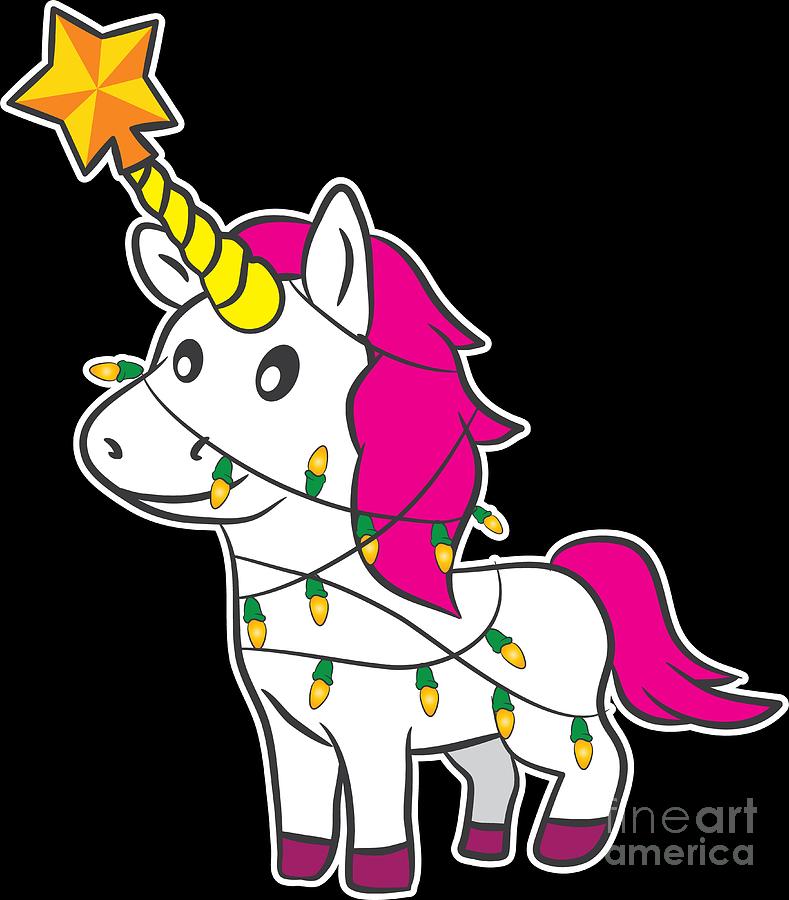 Download Funny Christmas Xmas Sparkle Unicorn Holiday Gift Digital ...