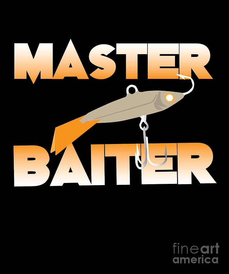 Funny Fishing Master Baiter Fish Carp Gift Digital Art by TeeQueen2603 -  Fine Art America