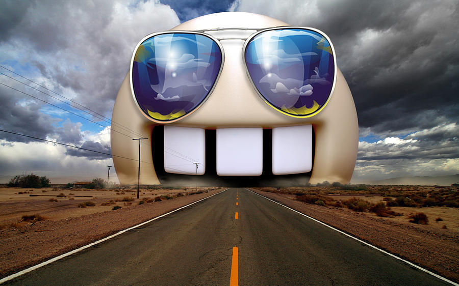 Funny highway Digital Art by Glend Abdul Art Collections | Fine Art America