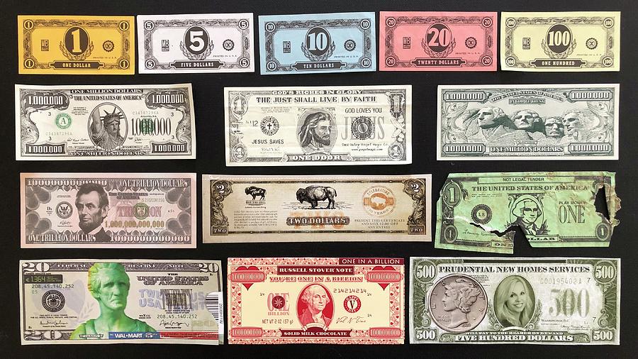 Funny Money Mixed Media by Douglas Fromm - Pixels