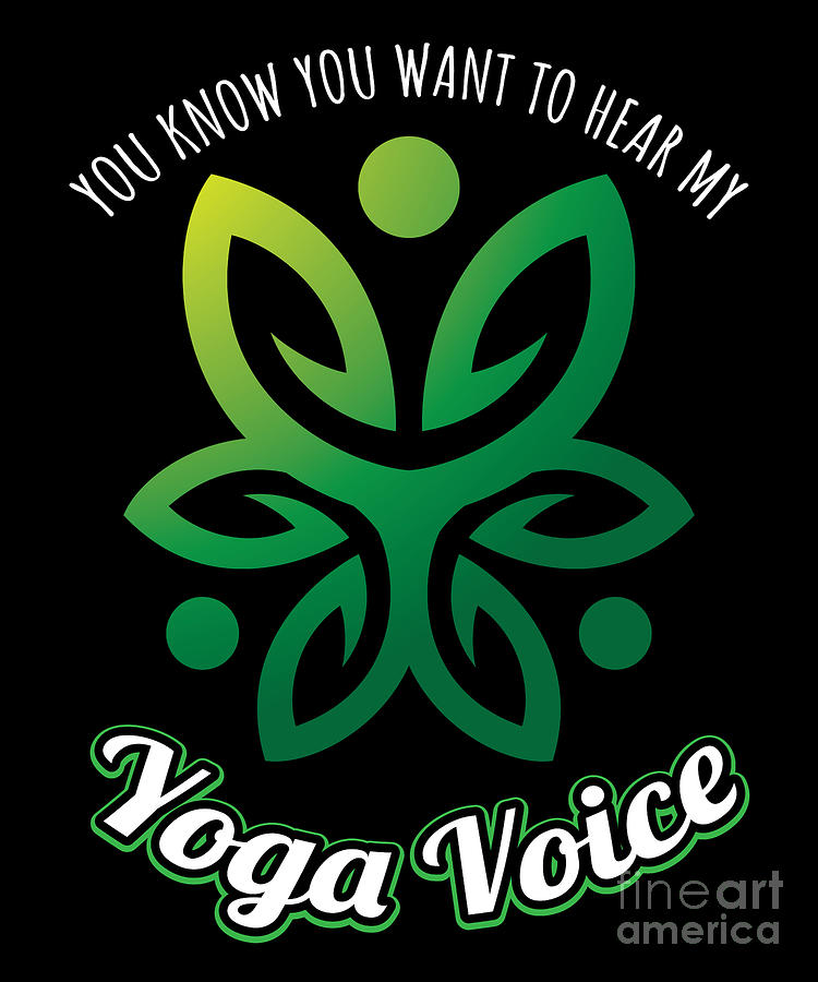 Funny Yoga Teacher Gift for Yogis and Instructors Digital Art by Martin Hicks