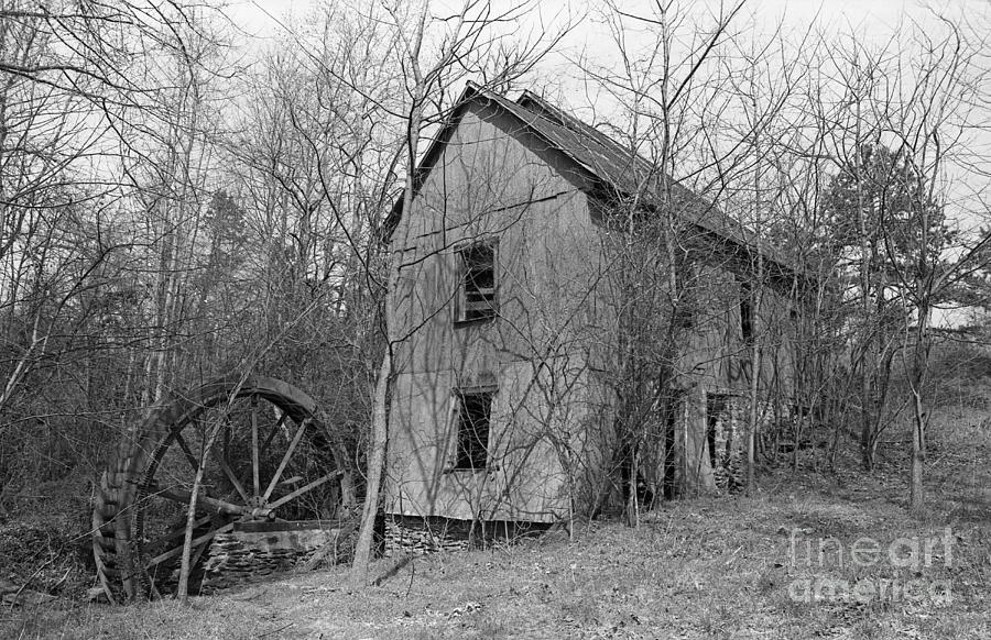 Vintage Photograph - Furnace Place Mill by Rodger Painter