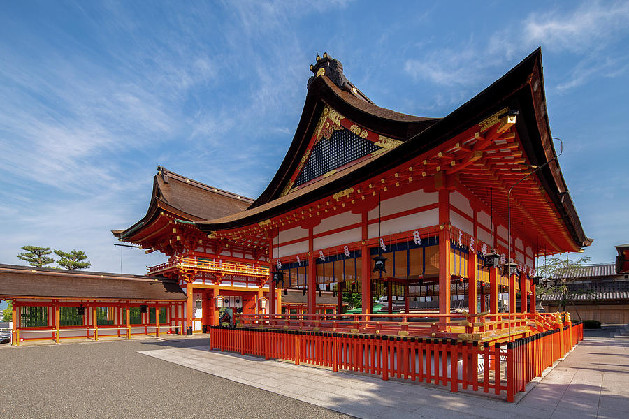 Fushimi Inari stage Photograph by Michael Hillard - Fine Art America