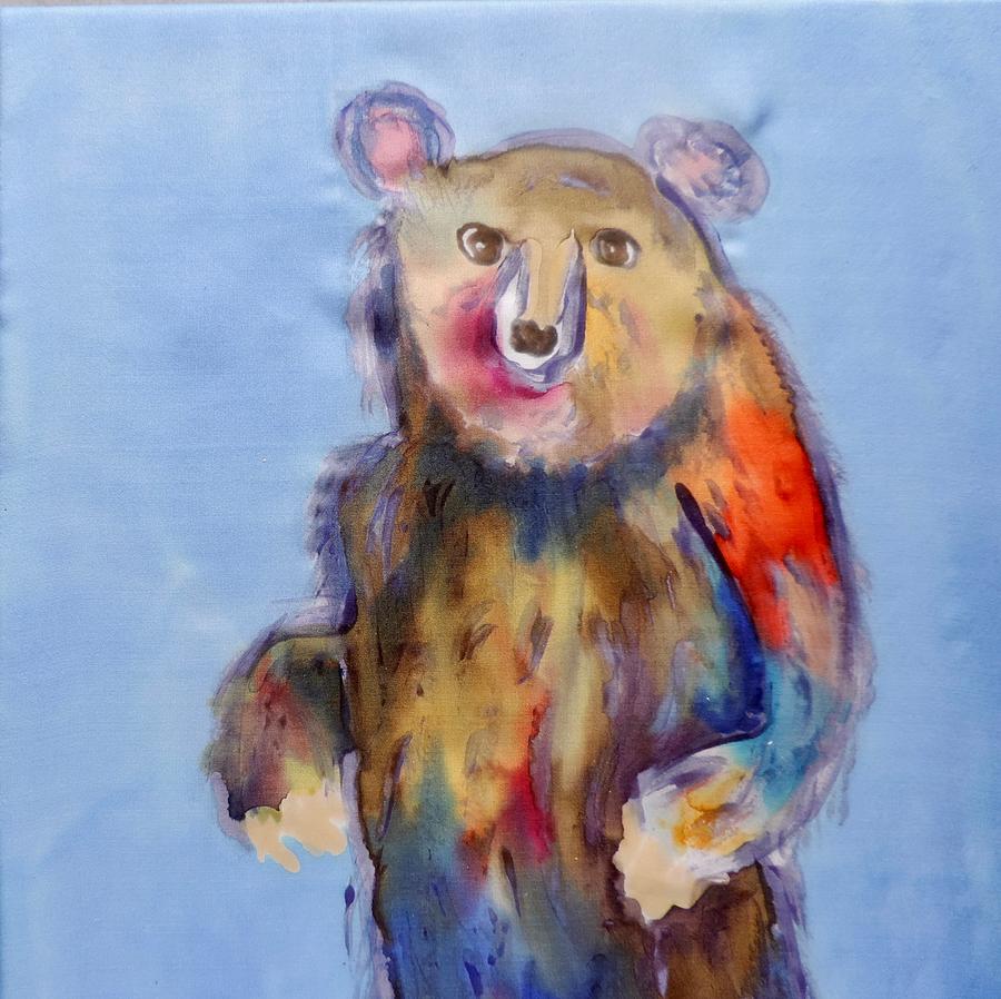 Fuzzy Was He Painting by Mary Gorman