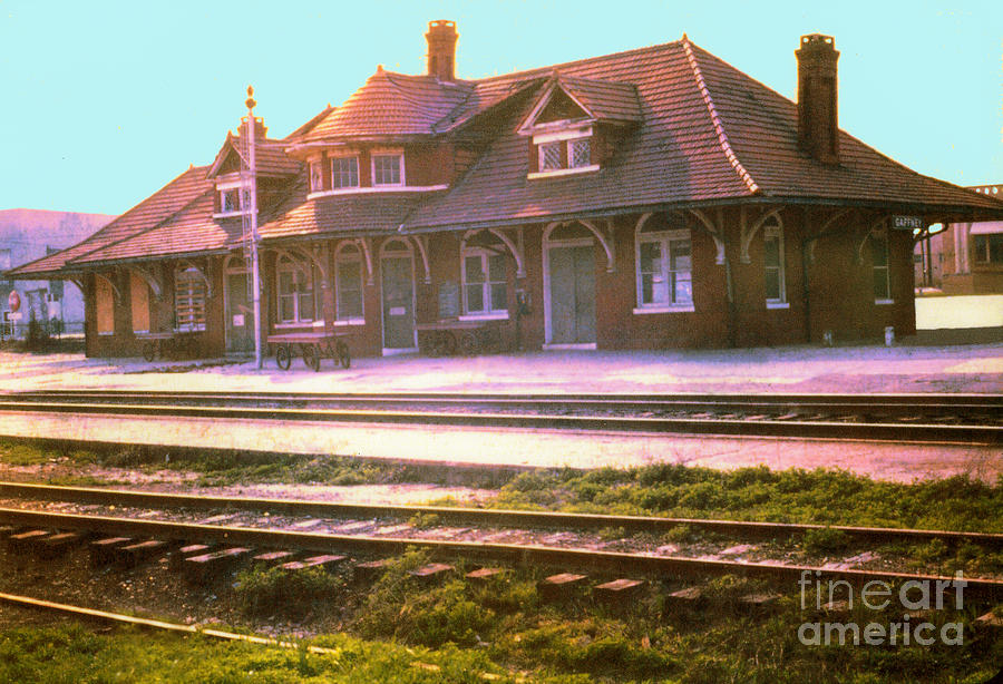 Gaffney Southern Railway Depot Photograph by Rodger Painter