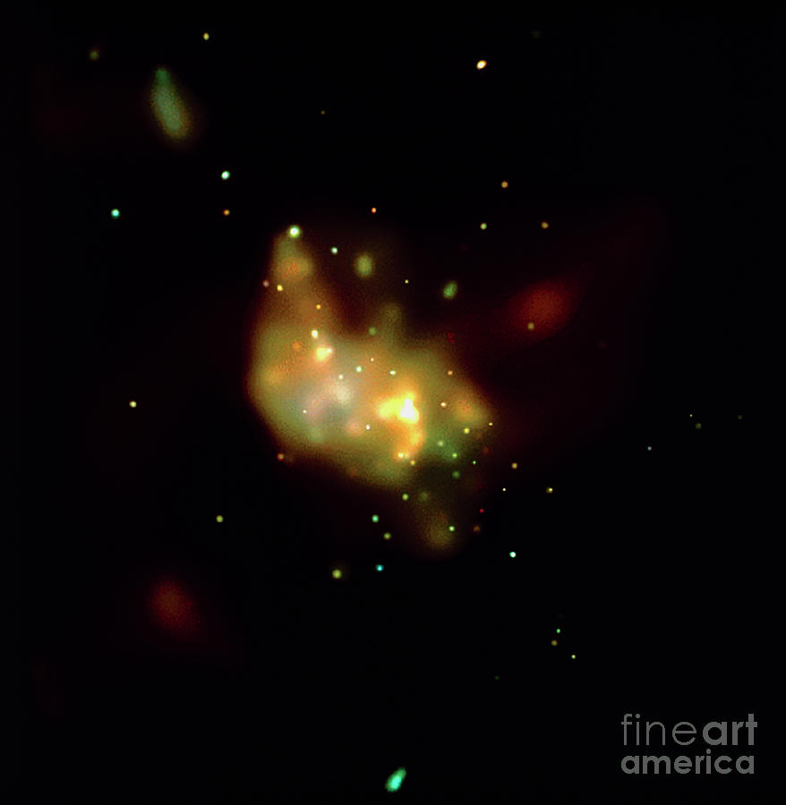 Galactic Centre Photograph by Chandra X-ray Observatory/nasa/science Photo Library