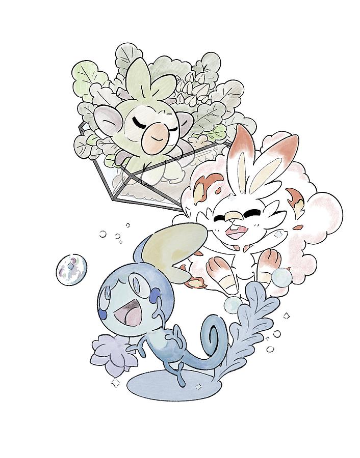 Galar Starters Team