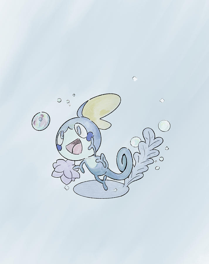 Galar Water Starter Team Sobble