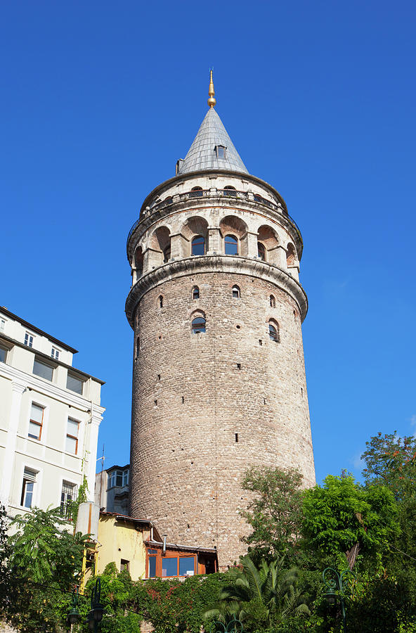 Galata Tower, Istanbul, Turkey Photograph by Laurie Noble