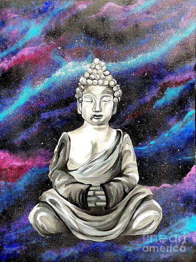 Galaxy Buddha by Jennah Lenae Galaxy Buddha by Jennah Lenae