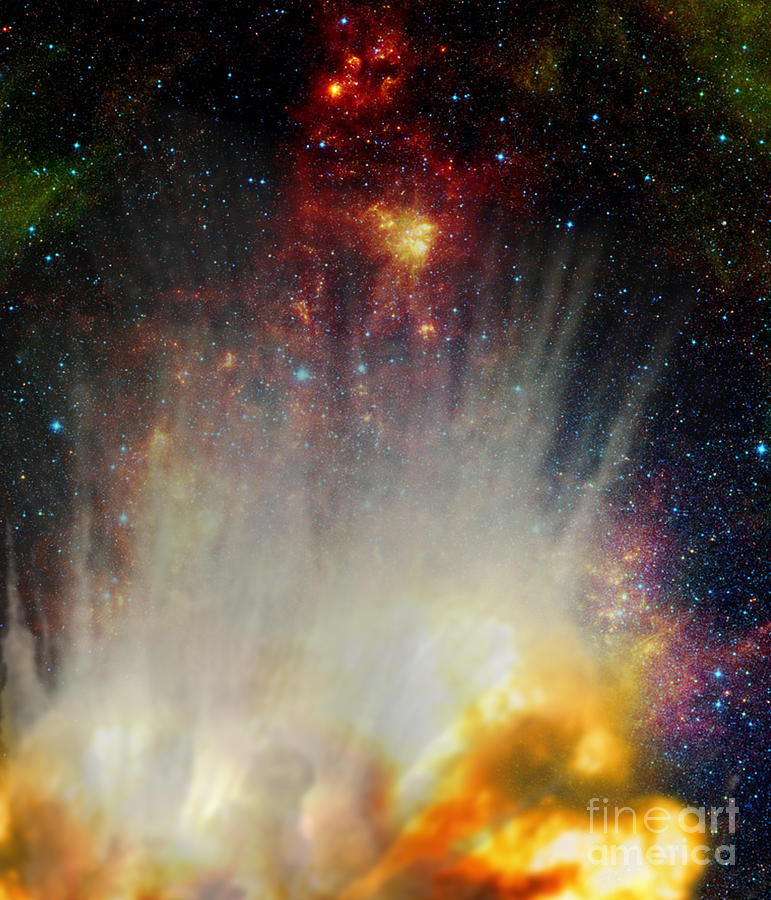 Galaxy Explosion by Erik Paul Galaxy Explosion by Erik Paul