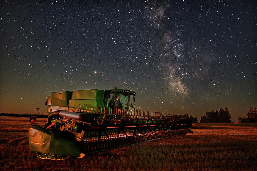 Galaxy Harvester Photograph by Peter Herman