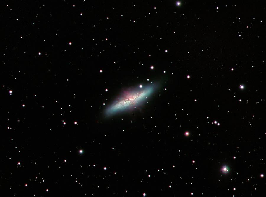 Galaxy M82 In Ursa Major Photograph by Stocktrek Images