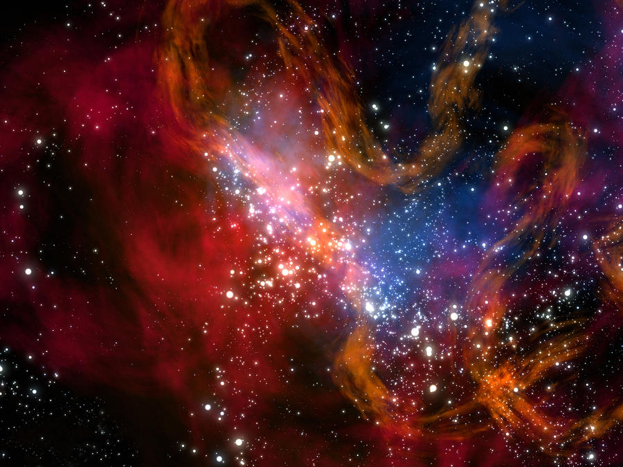 Galaxy Nebula Photograph by Lusky