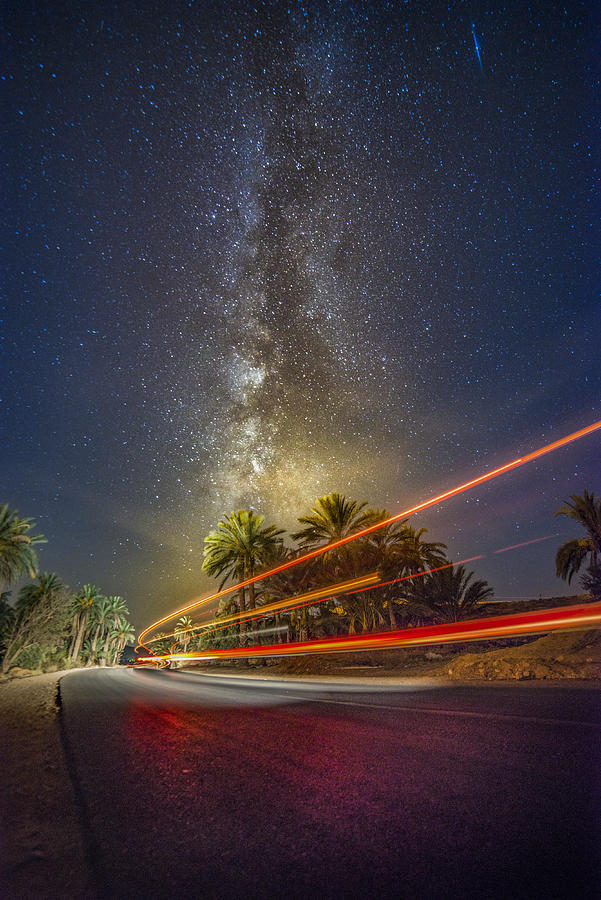 Galaxy Road Photograph by Wail.hamdane