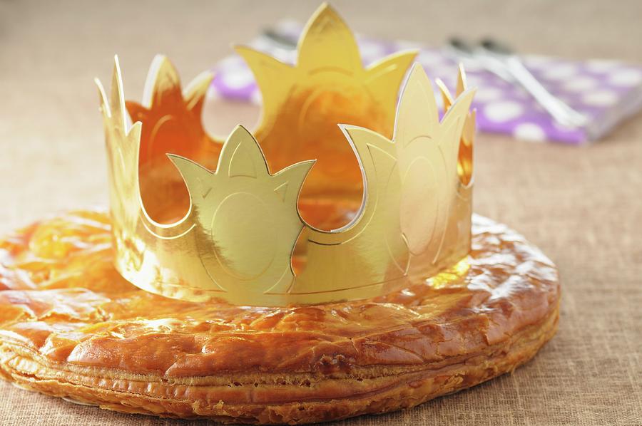 Galette Des Rois traditional Three Kings Cake, France Photograph by Jean-christophe Riou