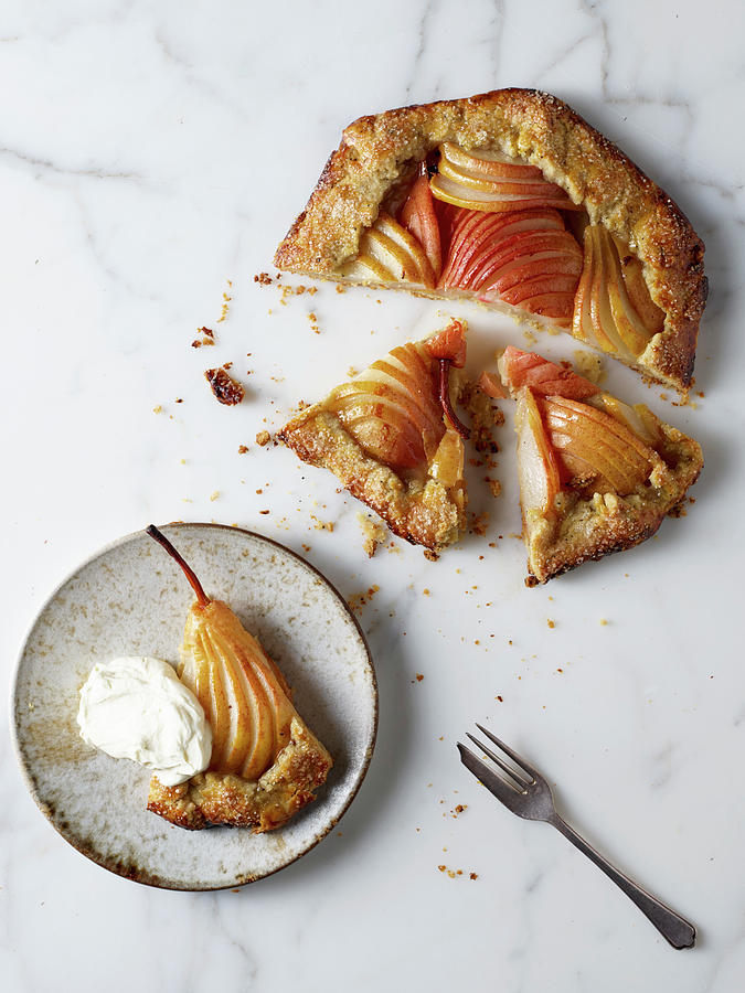 Galette With Pears Photograph by James Lee