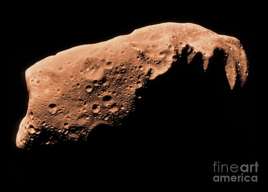 Galileo Mosaic Image Of Asteroid 243 Ida Photograph by Nasa/science Photo Library
