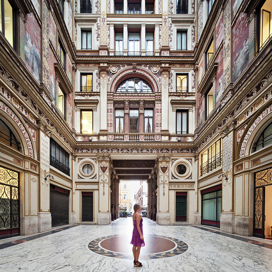 Galleria Sciarra, Rome by Luigi Vaccarella