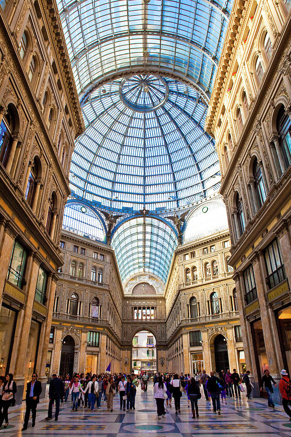 Galleria Umberto I Photograph by Richard Ianson