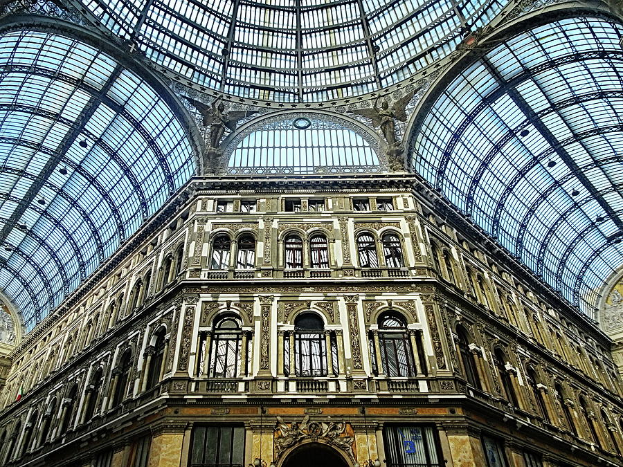 Galleria Umberto in Naples, Italy Photograph by Lyuba Filatova