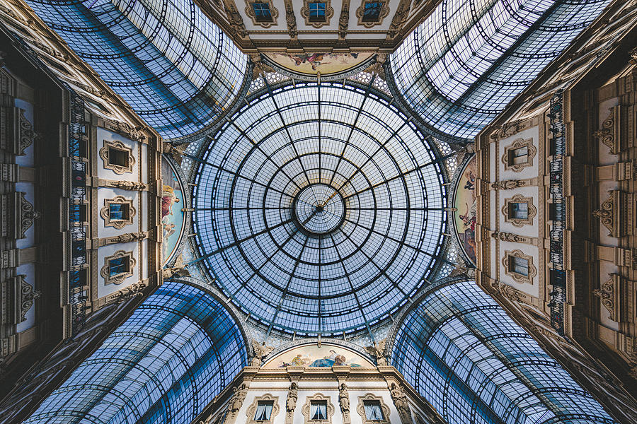 Architecture Photograph - Gallery Of Milan by Marco Tagliarino