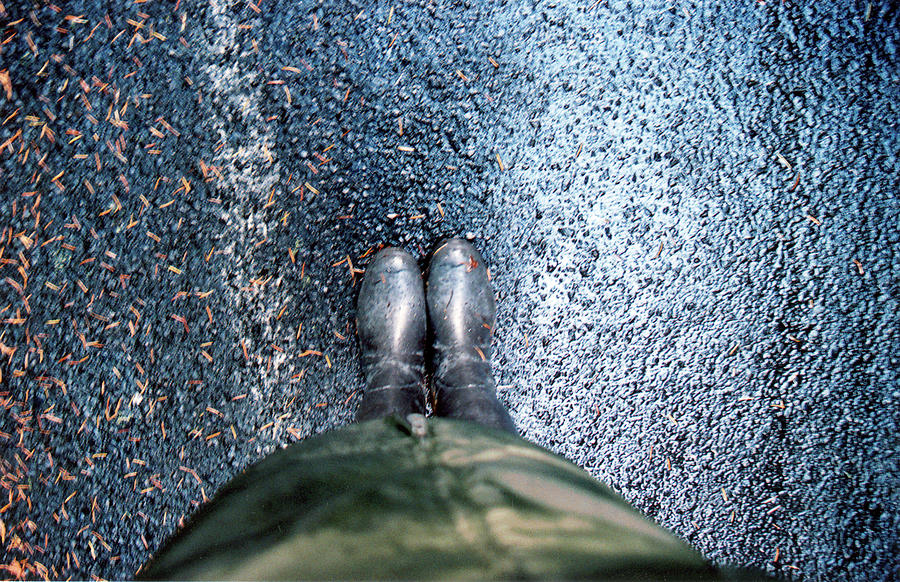 Galoshes Photograph by Natalie Flemming
