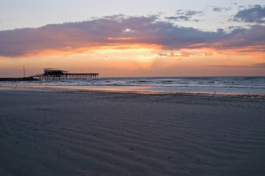Galveston Sunrise Photograph by Dhuss Galveston Sunrise Photograph by Dhuss