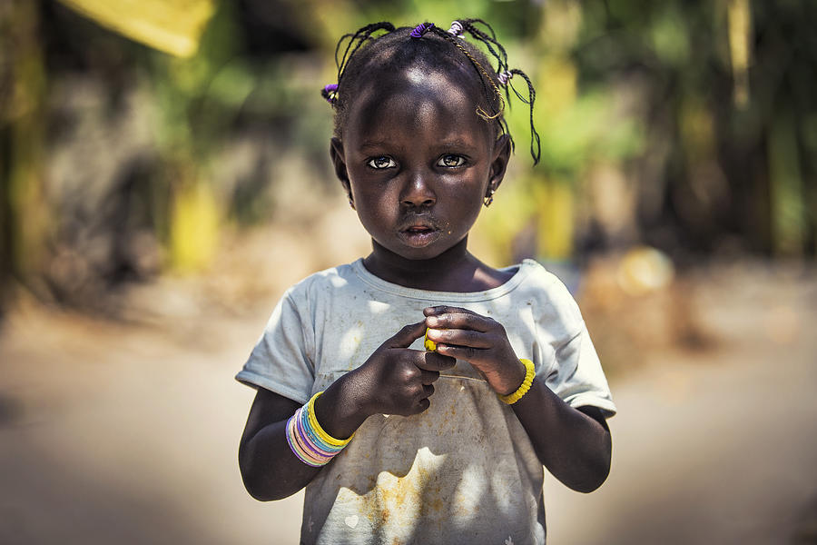 Gambian Kid Photograph by Milton Louiz