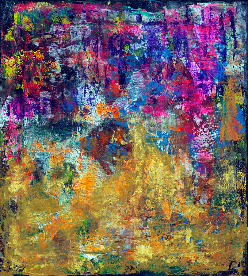 Gamma #10 Abstract Painting by Sensory Art House
