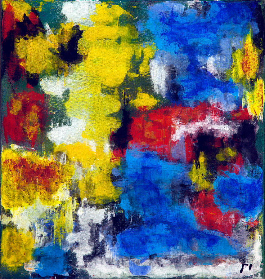 Gamma #9 Abstract Painting by Sensory Art House