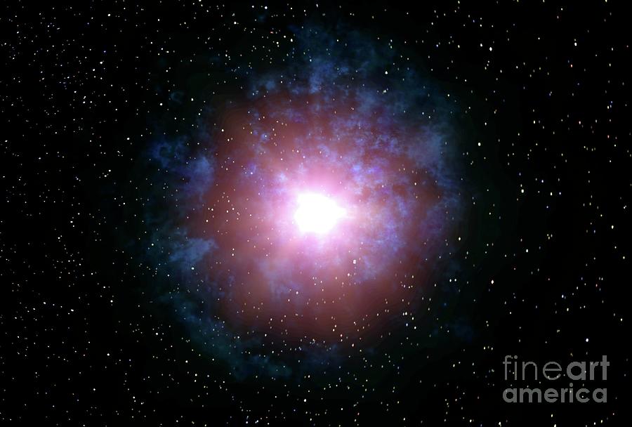 Gamma Ray Burst Photograph by Nasa/science Photo Library