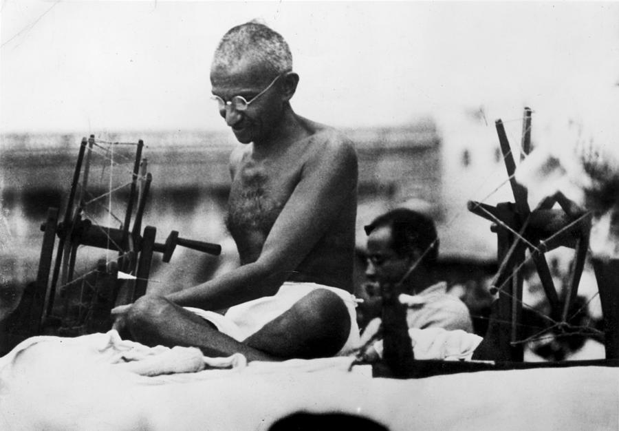 Gandhi Photograph by Hulton Archive