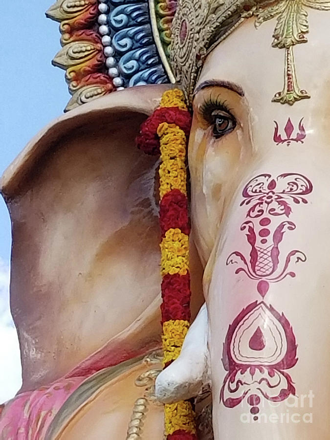 Ganesh Photograph by Kathy Strauss