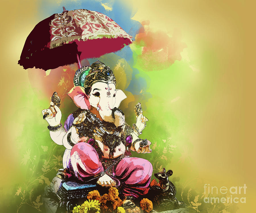 ganpati digital art