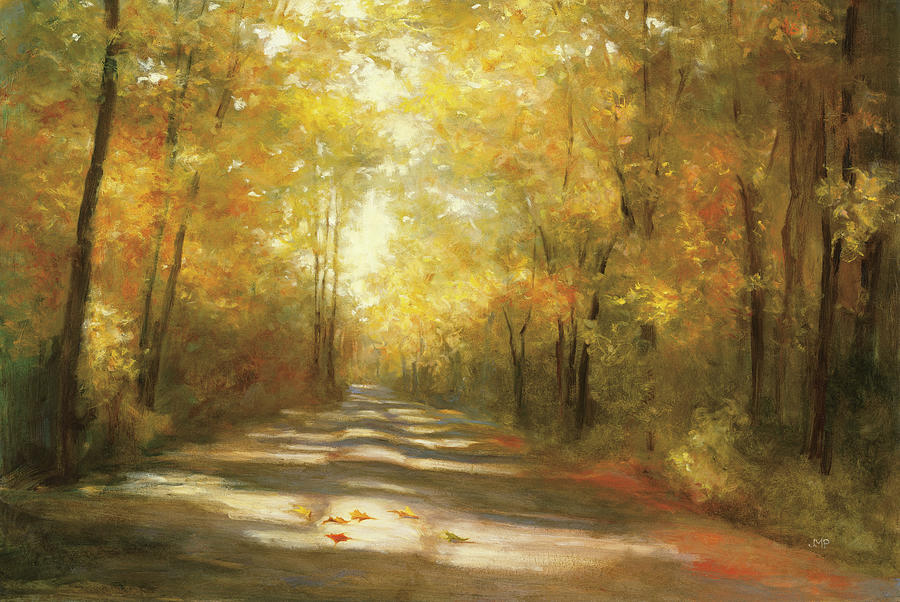 Fall Painting - Gap Road by Julia Purinton