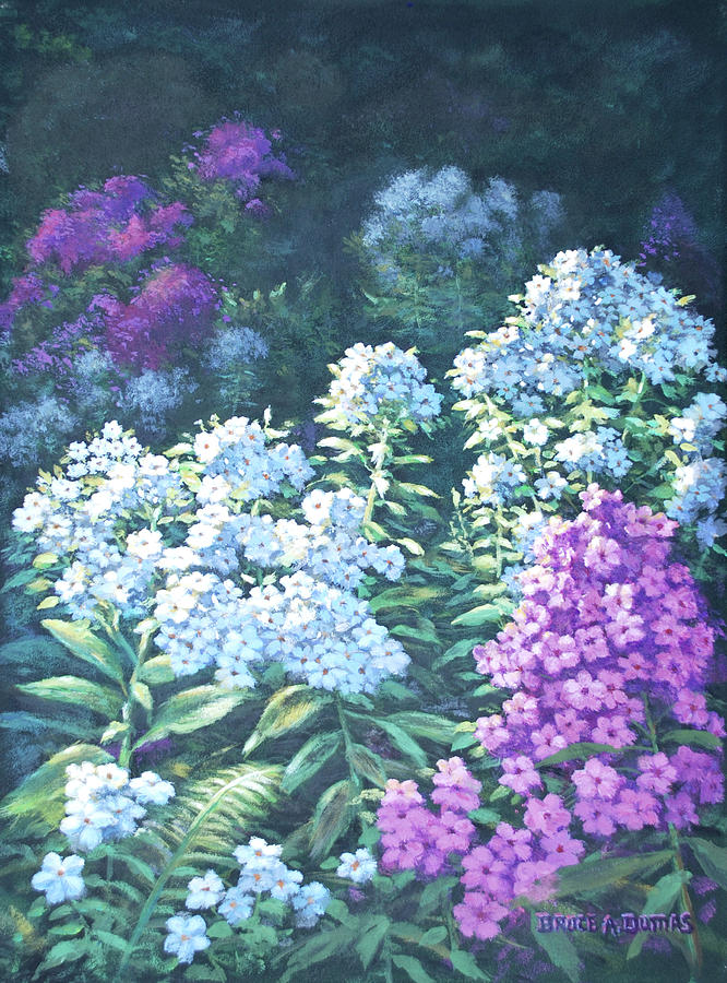 Garden Bloom Painting by Bruce Dumas