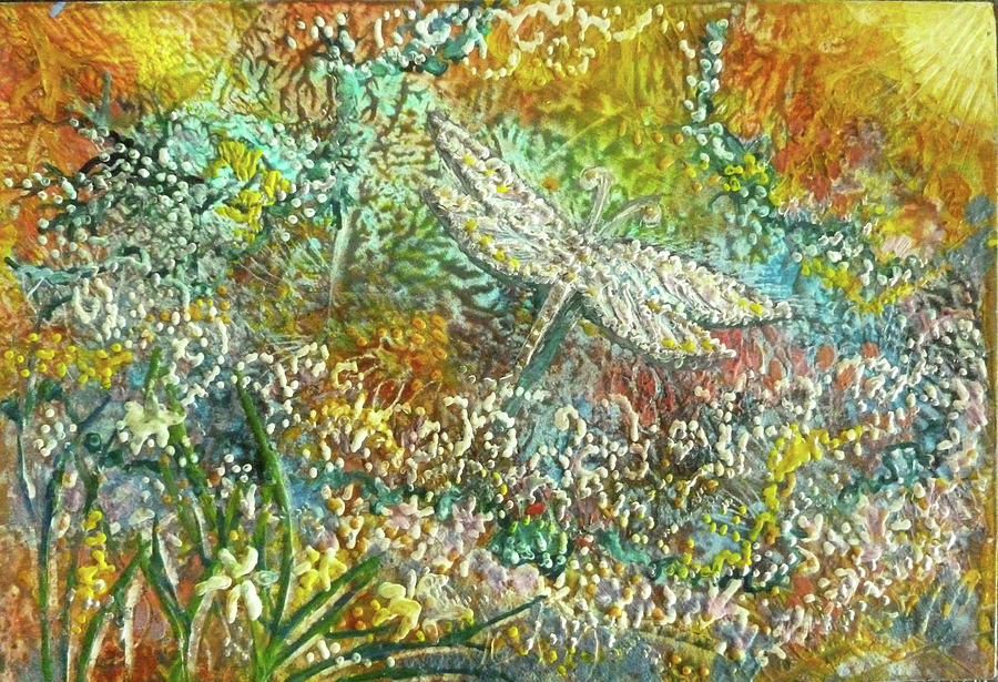 Garden Dragonfly by Jean Batzell Fitzgerald Garden Dragonfly by Jean Batzell Fitzgerald